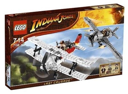 Set 7198 - Indiana Jones: Fighter Plane Attack- Nieuw