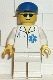 soc057G Doctor - EMS Caduceus Logo - witte benen, blauw Cap gebruikt *0M0000