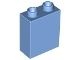 4066-42 DUPLO steen 1x2x2 (LET OP: DUPLO IS VRIJWEL ALTIJD PAKKETPOST) blauw, midden NIEUW *