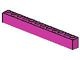 6112-47 Steen 1x12 roze, donker NIEUW *5K0000