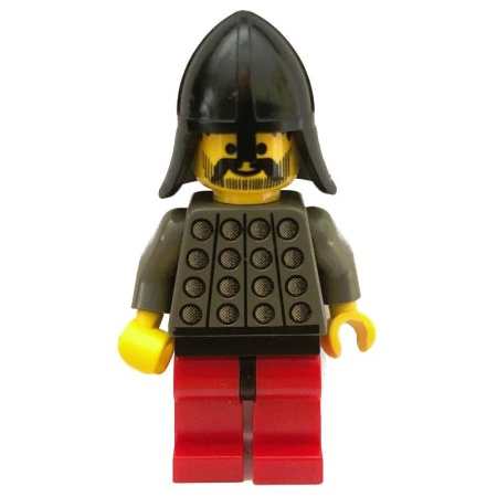 cas029G Frechts Knights - Knight 3, met Zwarte/rode benen gebruikt *0M0000
