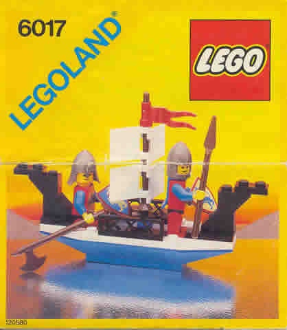 INS6017-G 6017 BOUWBESCHRIJVING- King's Oarsmen gebruikt *LOC RBL