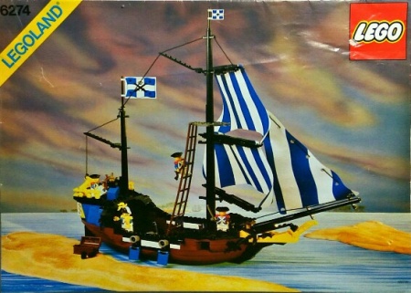 INS6274-G 6274 BOUWBESCHRIJVING- Caribbean Clipper gebruikt *LOC RBL