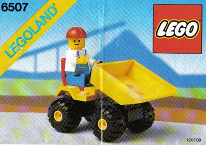 INS6507-G 6507 BOUWBESCHRIJVING- Mini dumper gebruikt *LOC RBL