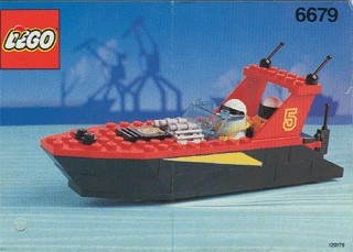 INS6679-G 6679 BOUWBESCHRIJVING- Dark Shark gebruikt *LOC M3