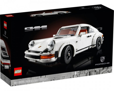 Set 10295-GB Porsche 911 gebruikt deels gebouwd *B036