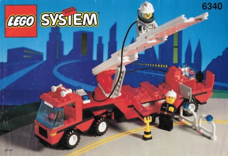 INS6340-G 6340 BOUWBESCHRIJVING- Hook & Ladder gebruikt *LOC RBS