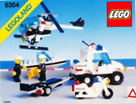 INS6354-G 6354 BOUWBESCHRIJVING- Pursuit Squad gebruikt *LOC RBL