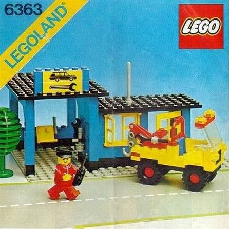 INS6363-G 6363 BOUWBESCHRIJVING- Auto Service Station gebruikt *LOC RBL