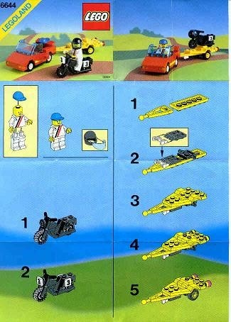 INS6644-G 6644 BOUWBESCHRIJVING- Road Rebel gebruikt *LOC RBL