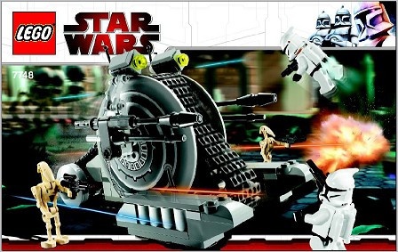 INS7748 7748 BOUWBESCHRIJVING- Corporate Alliance Tank Droid NIEUW *LOC RBSW