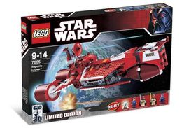Set 7665 - Star Wars: Republic Cruiser (limited edition)- Nieuw