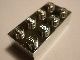 3001-22 Steen 2x4 chrome zilver NIEUW *5K0000