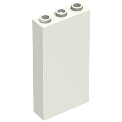 3755-1 Steen 1x3x5 wit NIEUW *