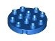 98222-7 DUPLO plaat 4x4 ROND blauw NIEUW *