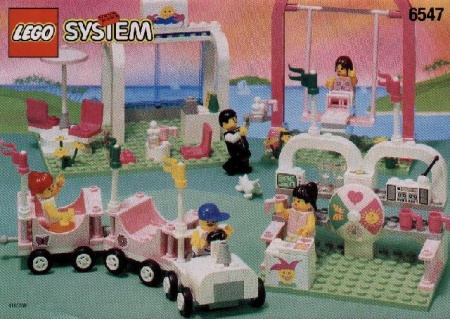 INS6547-G 6547 BOUWBESCHRIJVING- Fun Fair gebruikt *LOC RBS