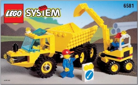 INS6581-G 6581 BOUWBESCHRIJVING- Dig 'n Dump gebruikt *LOC RBS
