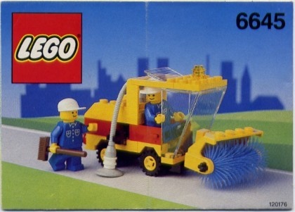 INS6645-G 6645 BOUWBESCHRIJVING- Street Sweeper gebruikt *LOC RB