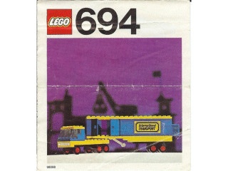 INS694-1-G 694 BOUWBESCHRIJVING Transport Truck gebruikt *LOC RB