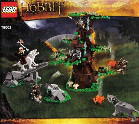 INS79002 79002 BOUWBESCHRIJVING- Attack of the Wargs NIEUW *