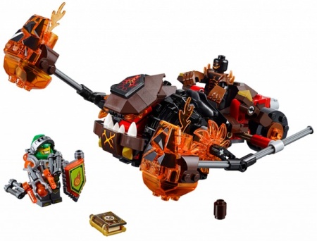 Set 70313-G - Nexo knights: Moltor's Lava Master geen doos I/97%- gebruikt