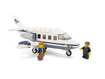 Set 7696-G - Airport: Commuter Jet- Nieuw
