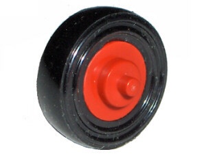 Romartex Netkousen met gladde elastische band, paars, S