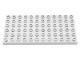 4196-1 DUPLO plaat 6x12 wit NIEUW *