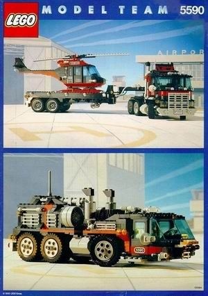 INS5590-G 5590 BOUWBESCHRIJVING- Whirl an Wheel super truck gebruikt *