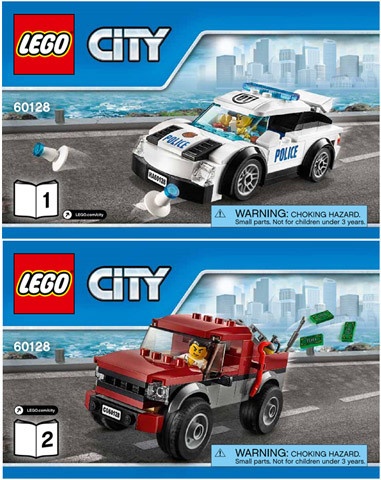 INS60128-G 60128 BOUWBESCHRIJVING- Police Pursuit gebruikt *