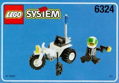 INS6324-G 6324 BOUWBESCHRIJVING- Chopper Cop gebruikt *LOC RBS