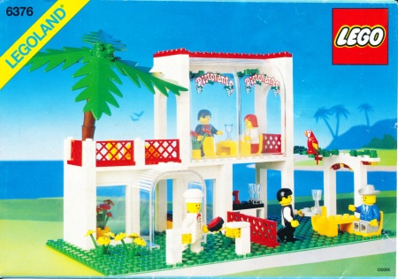 INS6376-G 6376 BOUWBESCHRIJVING- Breezeway Café gebruikt *LOC RBL