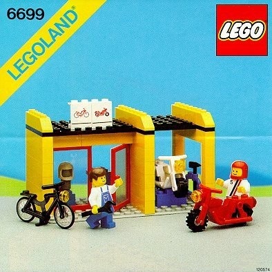INS6699-G 6699 BOUWBESCHRIJVING- Cycle Fix-it shop gebruikt *LOC RBL