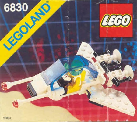 INS6830-G 6830 BOUWBESCHRIJVING- Space Patroller gebruikt *LOC RBL