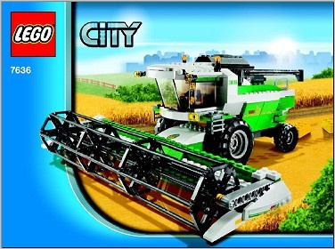 INS7636-G 7636 BOUWBESCHRIJVING- Combine Harvester gebruikt *
