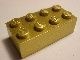 3001-65 Steen 2x4 goud, metallic NIEUW *5K0000