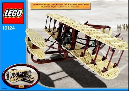 INS10124 10124 BOUWBESCHRIJVING- Wright Flyer NIEUW *