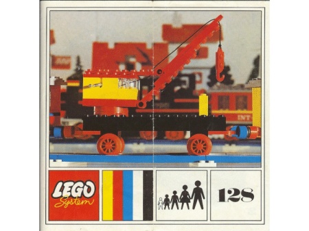 INS128-3-G 128-3 BOUWBESCHRIJVING Mobile Crane (Plate Base) gebruikt *LOC RBS