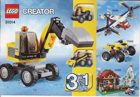 INS31014-G 31014 BOUWBESCHRIJVING- Power Digger gebruikt *
