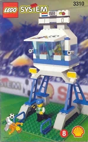 INS3310-G 3310 BOUWBESCHRIJVING- Voetbal commentator- en persbox gebruikt *LOC RBS