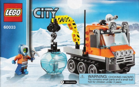 INS60033-G 60033 BOUWBESCHRIJVING- Arctic Ice Crawler gebruikt *