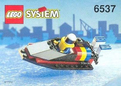 INS6537-G 6537 BOUWBESCHRIJVING- Hydro Racer gebruikt *LOC RBS