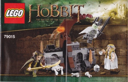INS79015 79015 BOUWBESCHRIJVING- Witch-king Battle NIEUW *