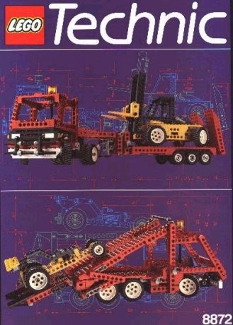 INS8872-G 8872 BOUWBESCHRIJVING- Forklift Transporter gebruikt *
