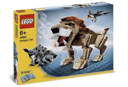 Set 4884 - Creatures: Wild Hunters- Nieuw