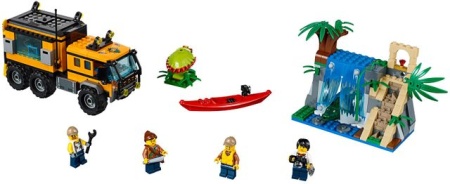 Set 60160 - Town: Jungle Mobile Lab- Nieuw