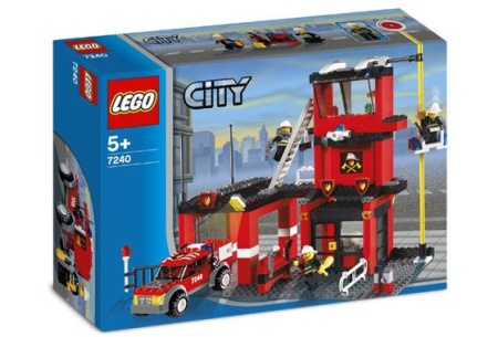 Set 7240 - Fire: Fire Station- Nieuw
