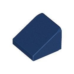 54200-63 Dakpan klein 30 graden 1x1x 2/3 blauw, donker NIEUW *1L200