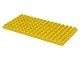 6490-3 DUPLO plaat 8x16 geel gebruikt *