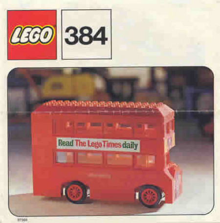 INS384-G 384 BOUWBESCHRIJVING London Bus gebruikt *LOC RB